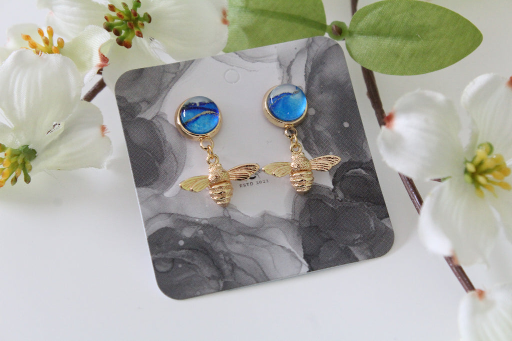 Bienenohrstecker | Vegoldet & Antiallergen | GAD Design Collection