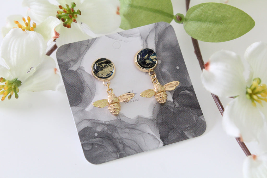 Bienenohrstecker | Vegoldet & Antiallergen | GAD Design Collection