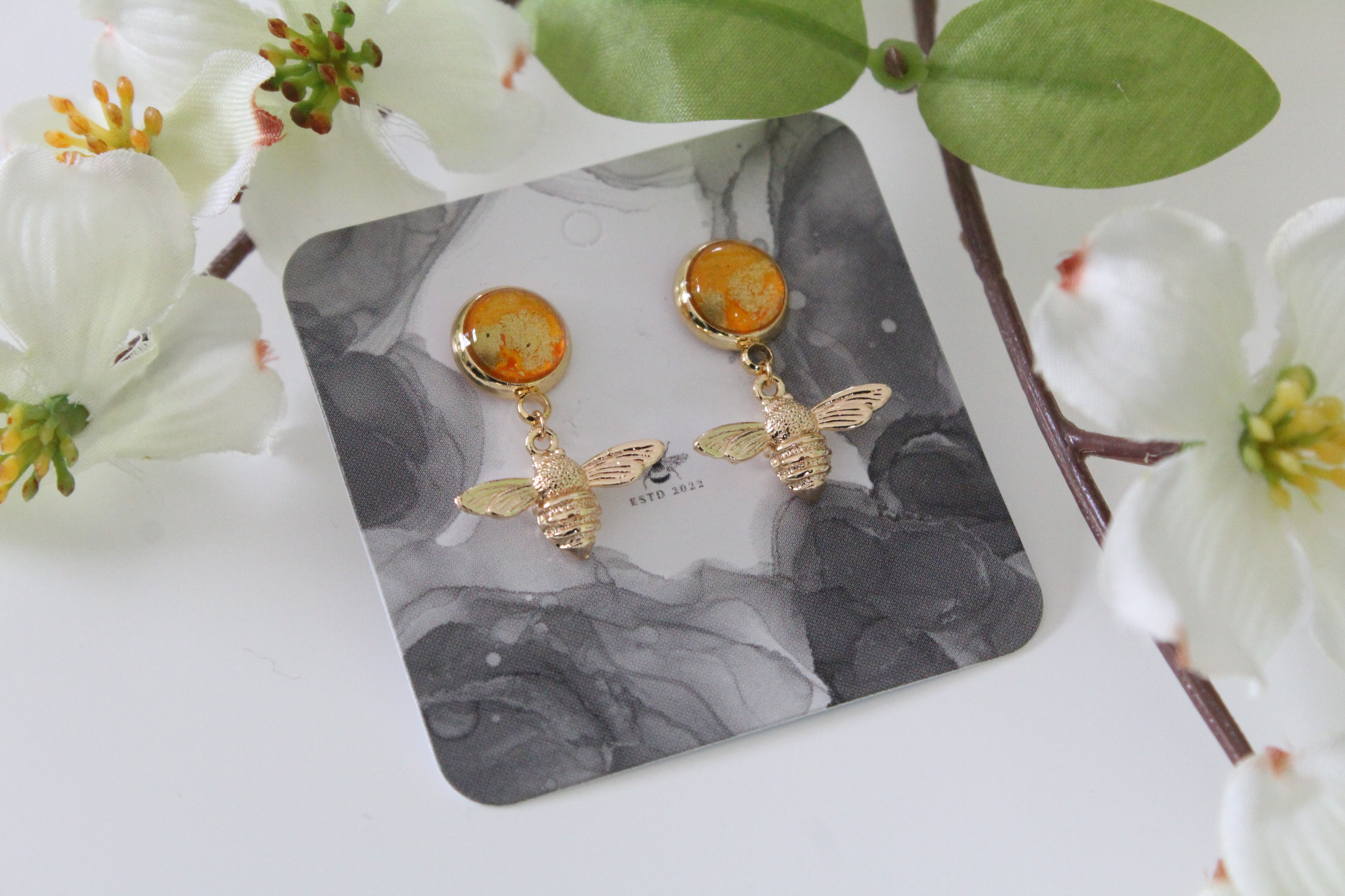 Bienenohrstecker | Vegoldet & Antiallergen | GAD Design Collection